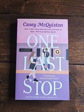 One‎ Last Stop by Casey McQuiston Paperback Queer Spicy Romance
